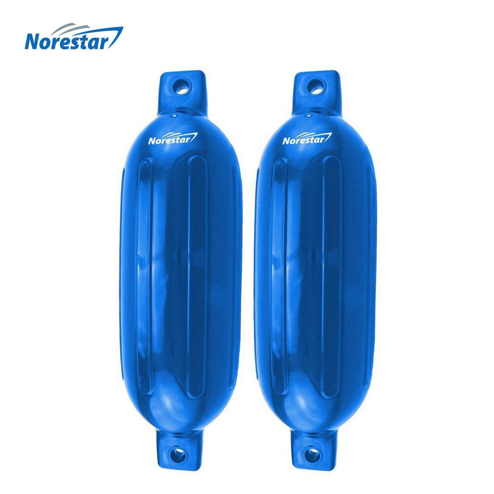 Norestar Ribbed Boat Fender - Blue